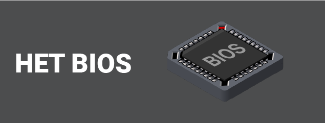 Info banner voor het bios